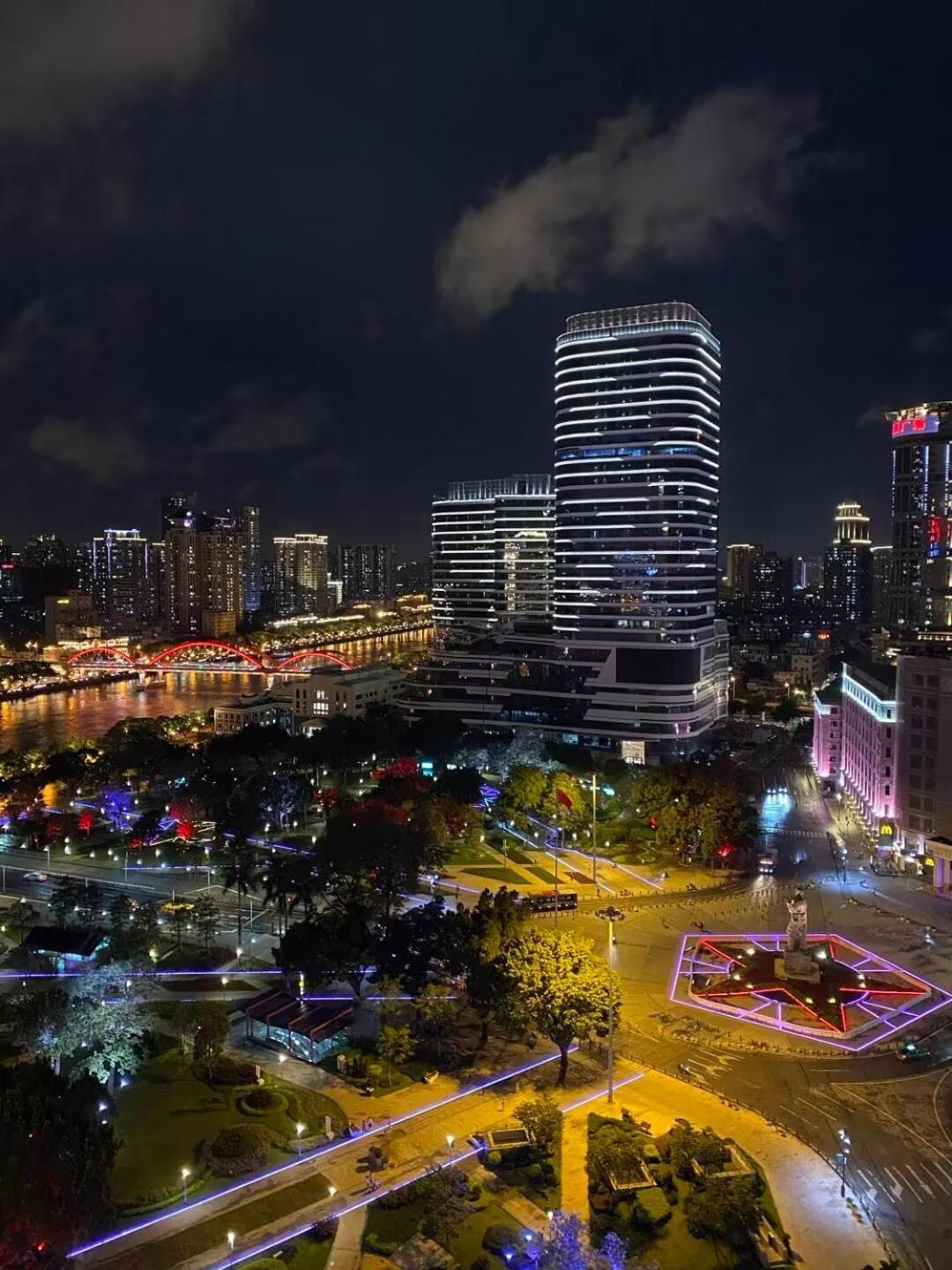 Waifiden Guangzhou Haizhu Square Wanyi Apartment Buitenkant foto