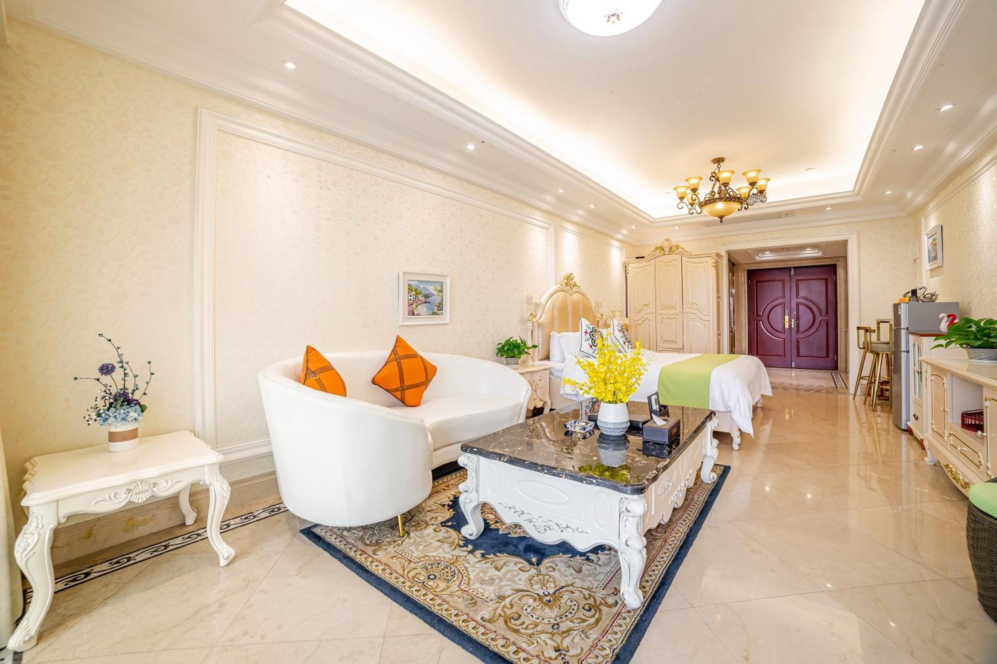 Waifiden Guangzhou Haizhu Square Wanyi Apartment Buitenkant foto