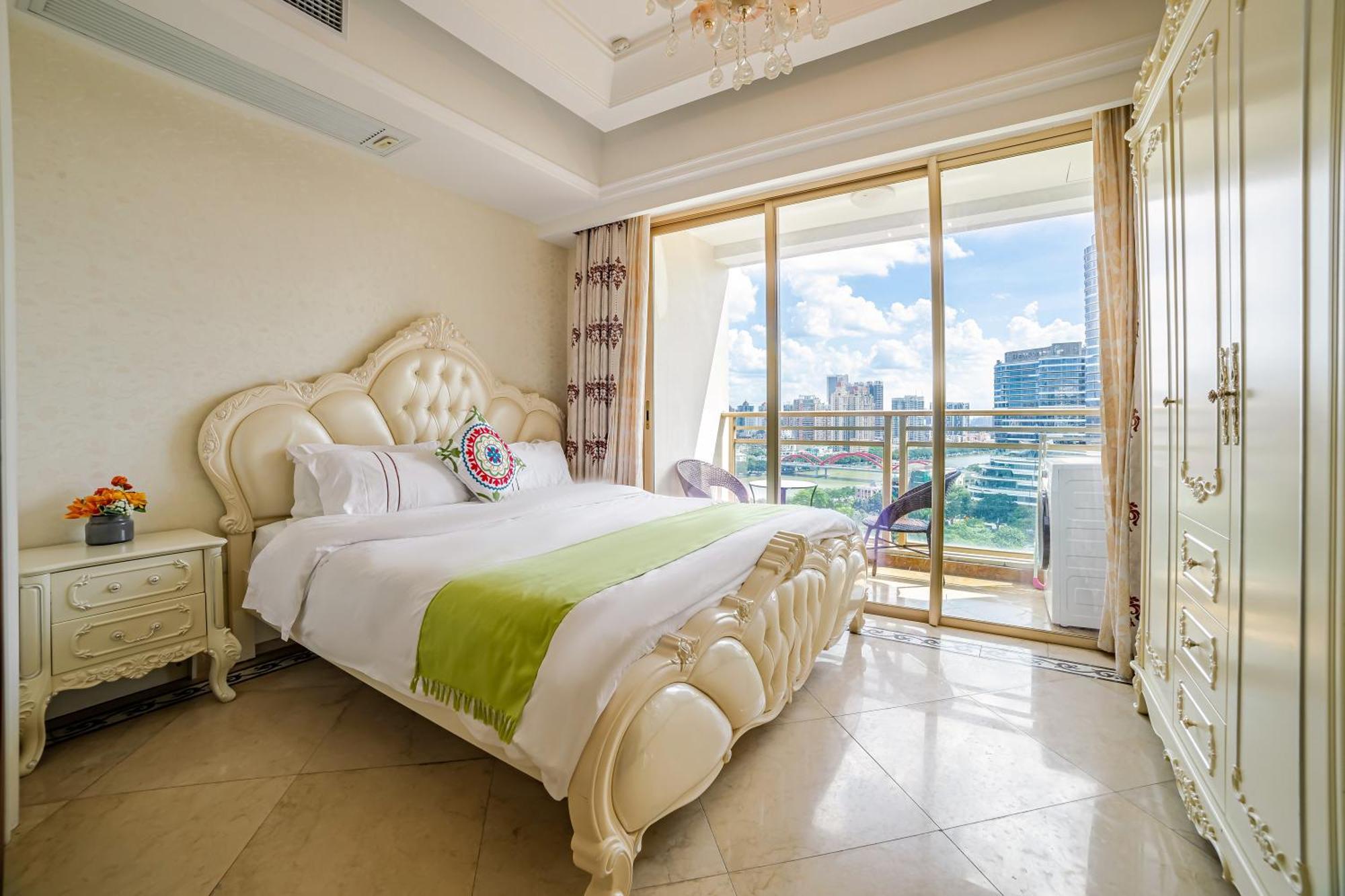 Waifiden Guangzhou Haizhu Square Wanyi Apartment Buitenkant foto