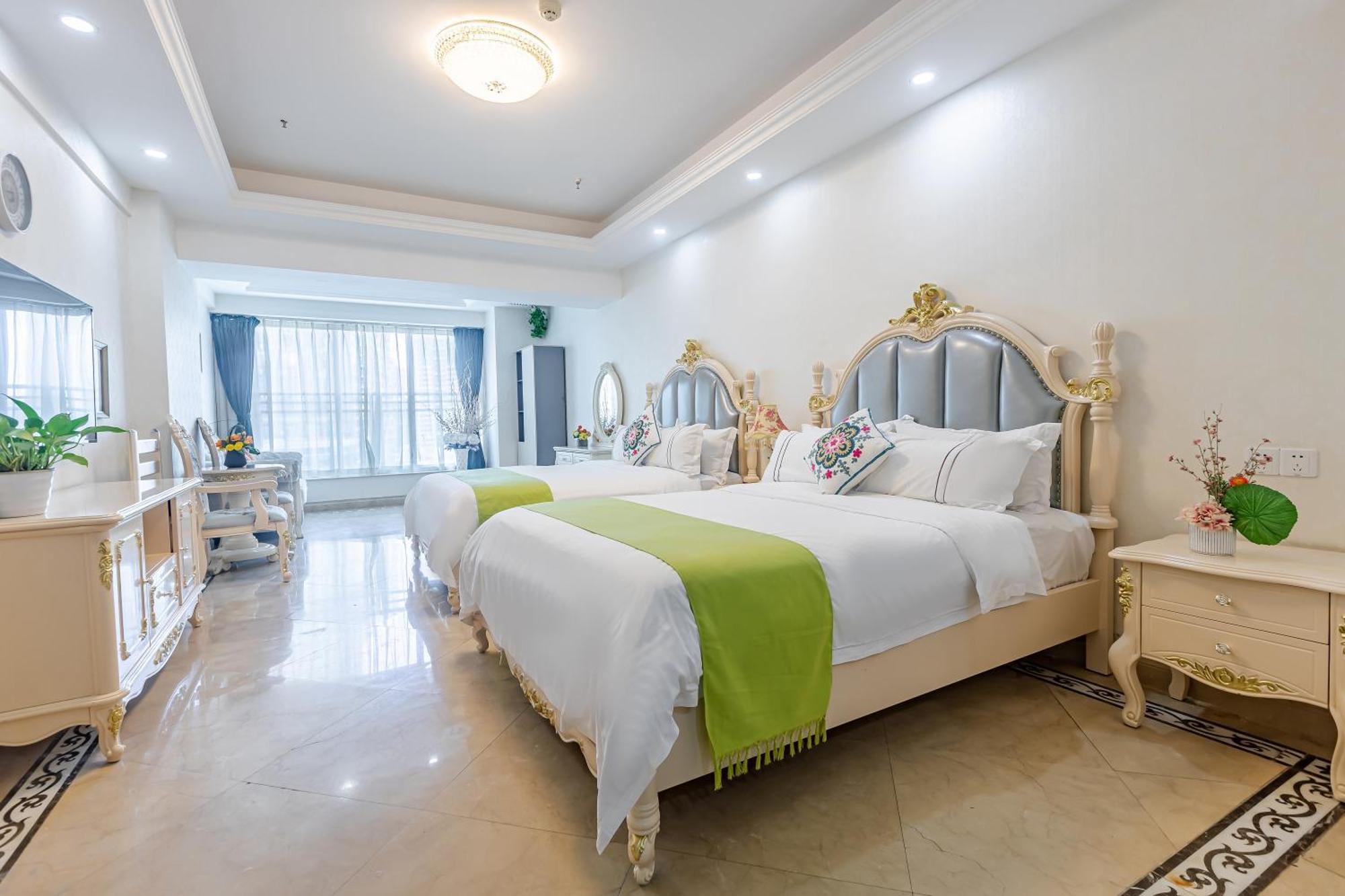 Waifiden Guangzhou Haizhu Square Wanyi Apartment Buitenkant foto