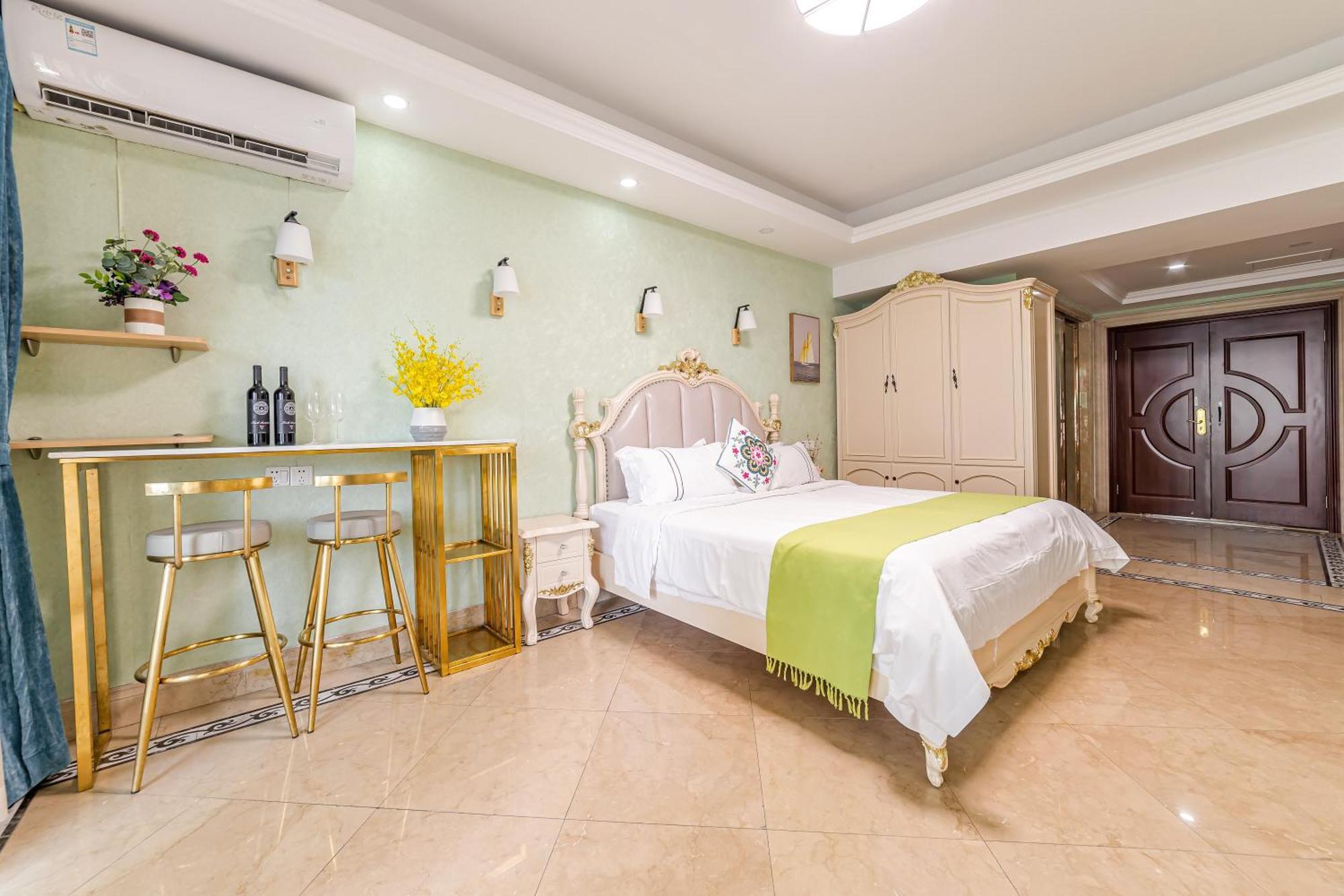 Waifiden Guangzhou Haizhu Square Wanyi Apartment Buitenkant foto