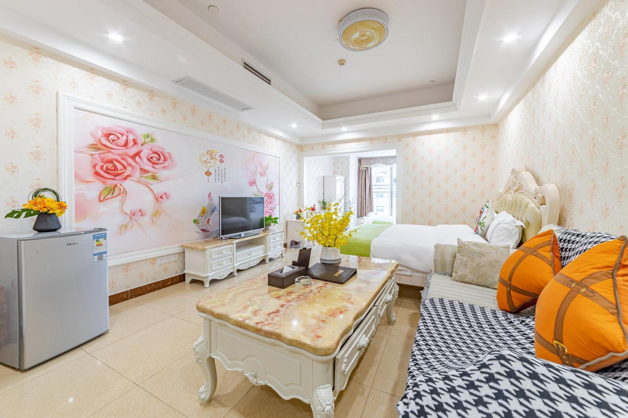 Waifiden Guangzhou Haizhu Square Wanyi Apartment Buitenkant foto