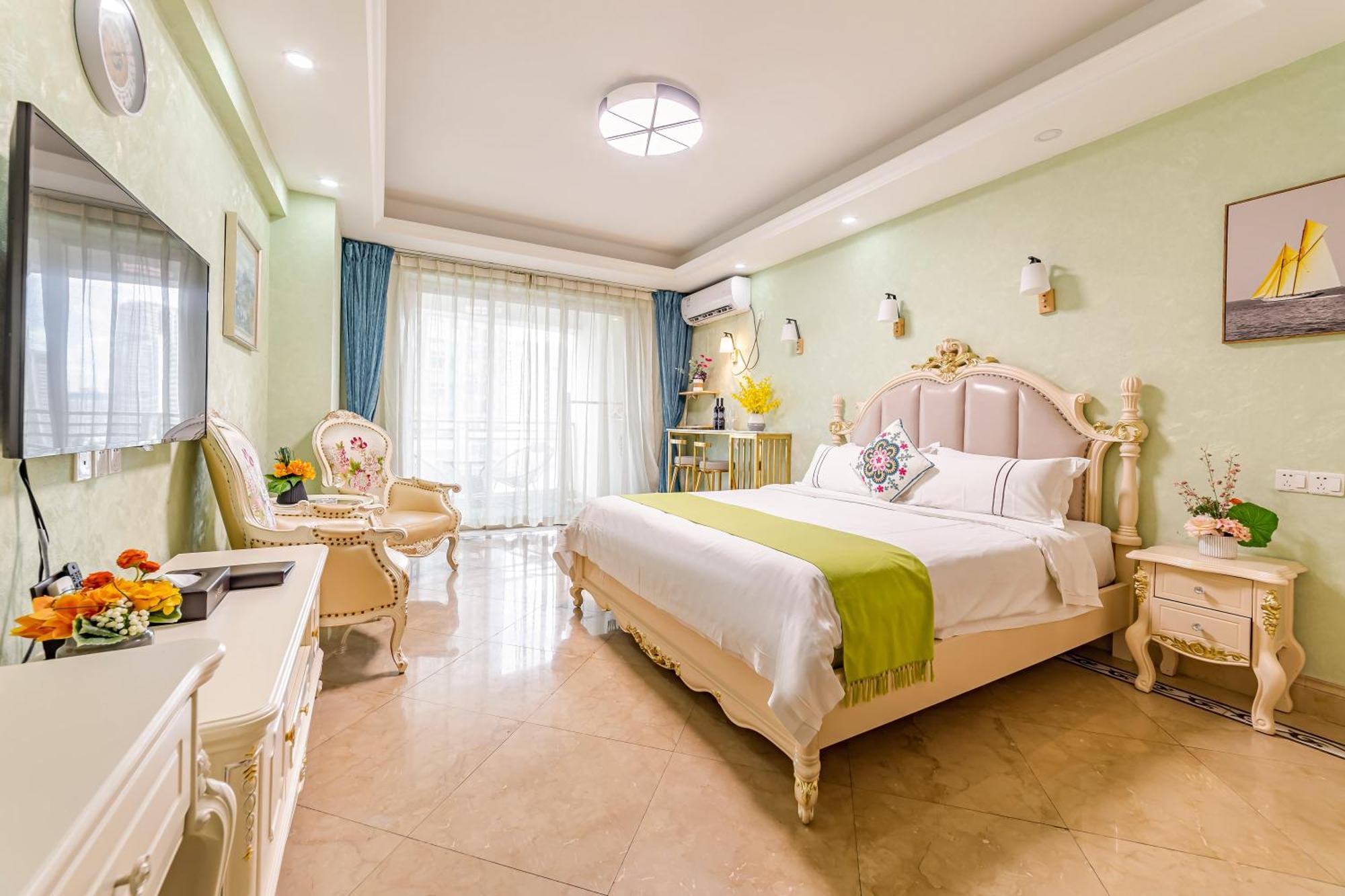 Waifiden Guangzhou Haizhu Square Wanyi Apartment Buitenkant foto