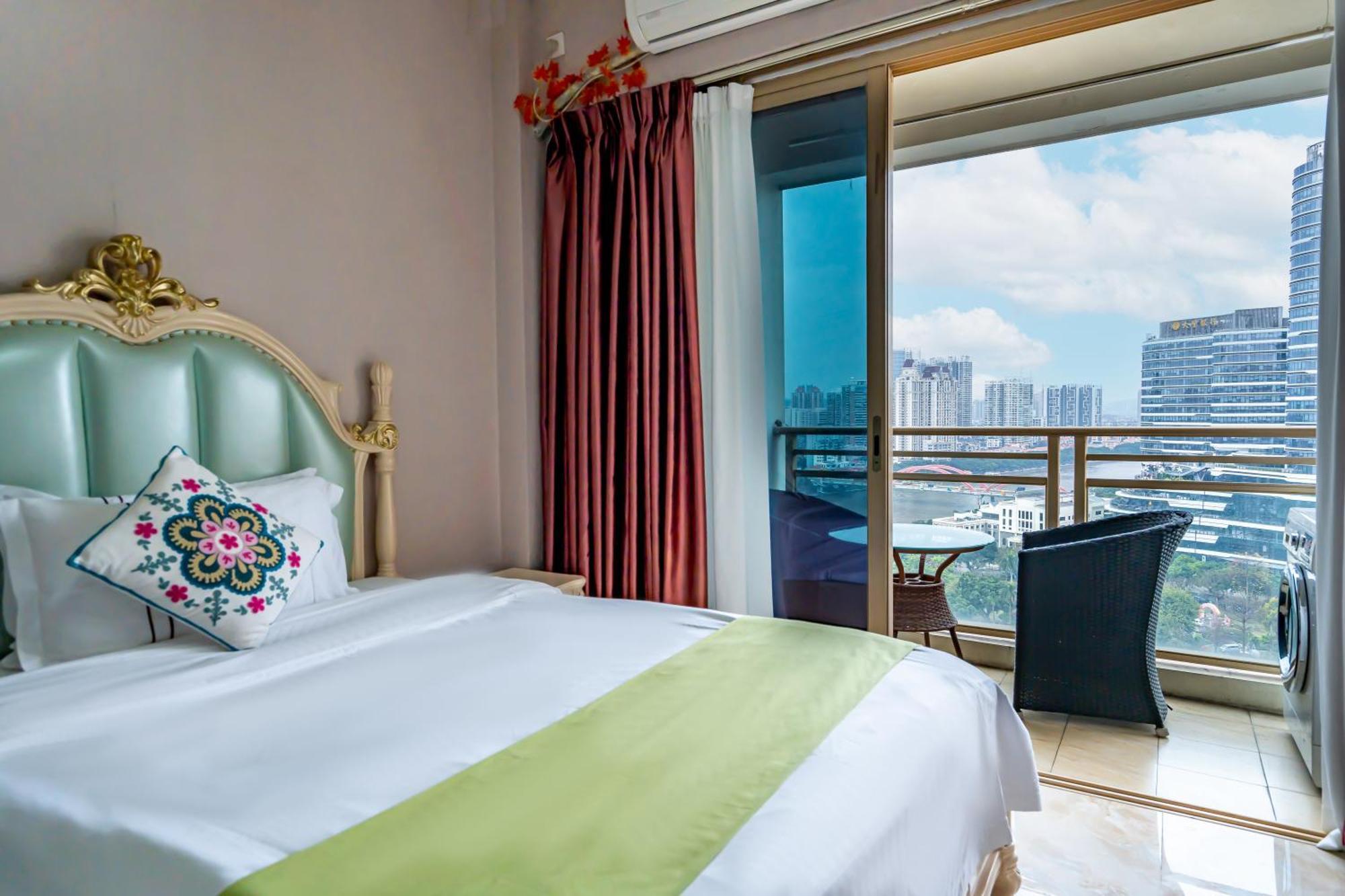 Waifiden Guangzhou Haizhu Square Wanyi Apartment Buitenkant foto