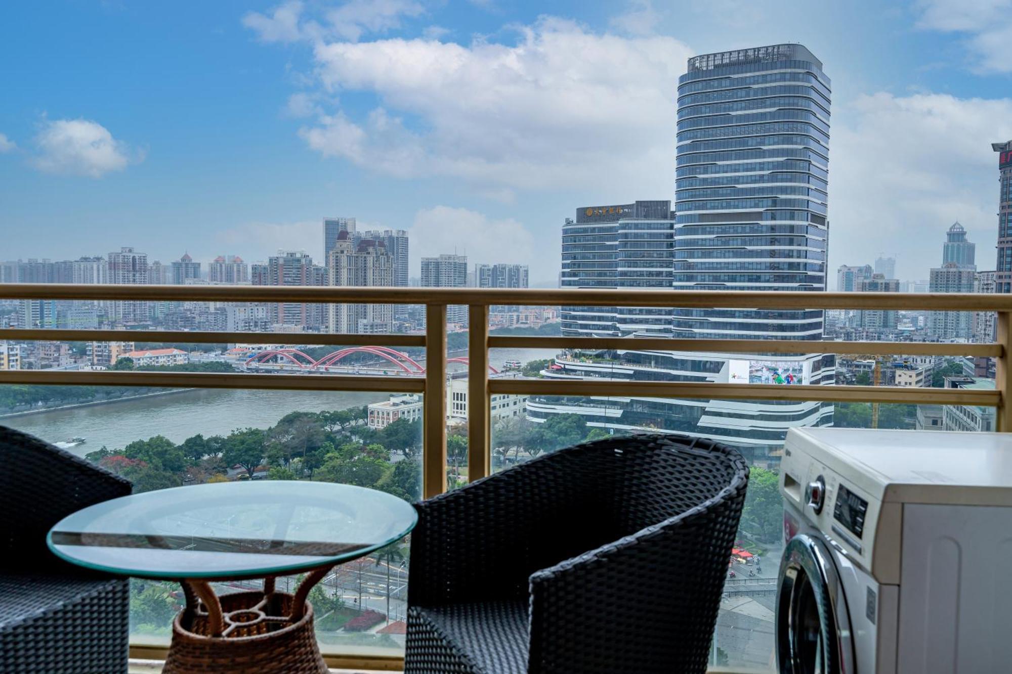 Waifiden Guangzhou Haizhu Square Wanyi Apartment Buitenkant foto