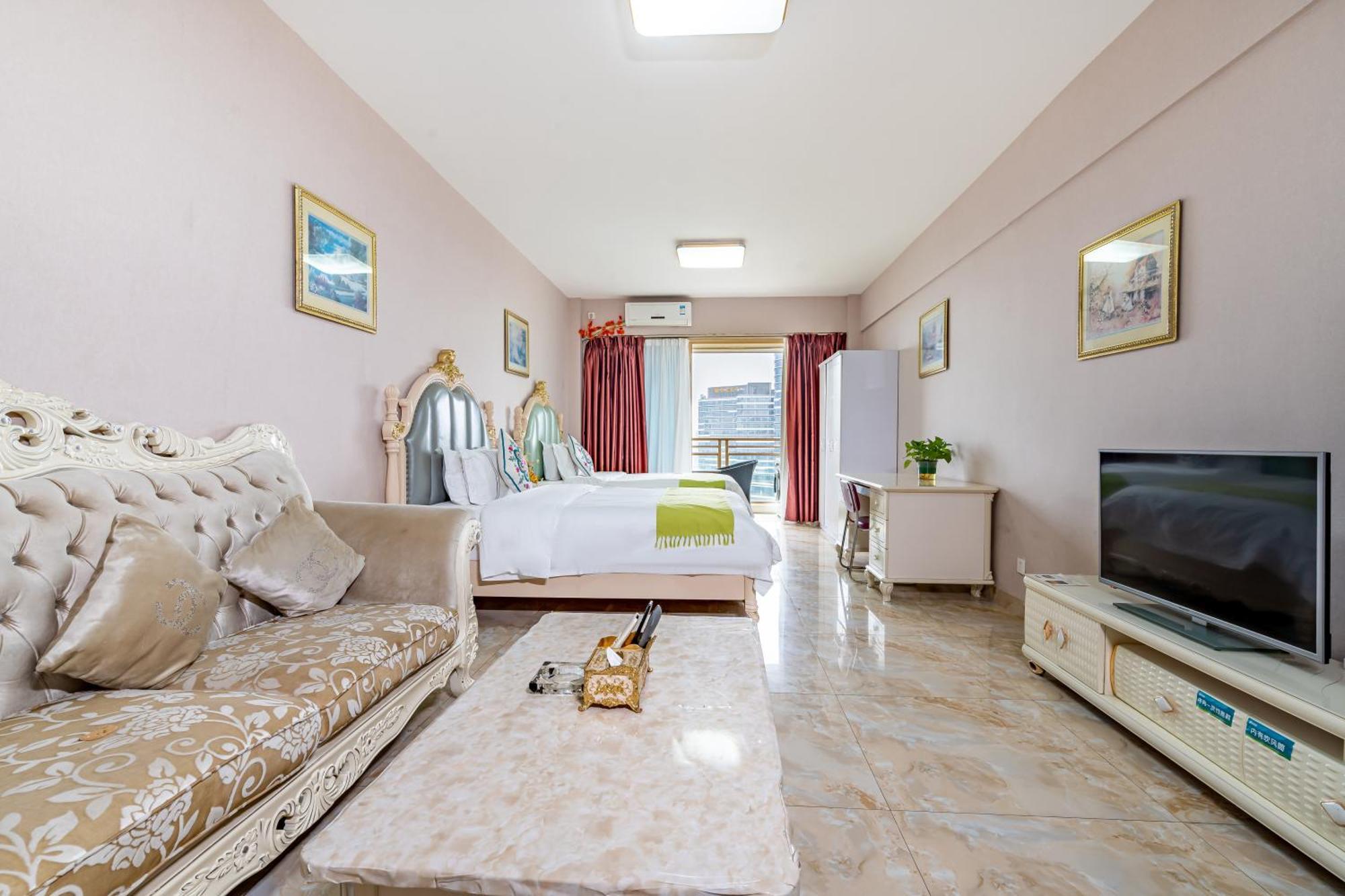Waifiden Guangzhou Haizhu Square Wanyi Apartment Buitenkant foto