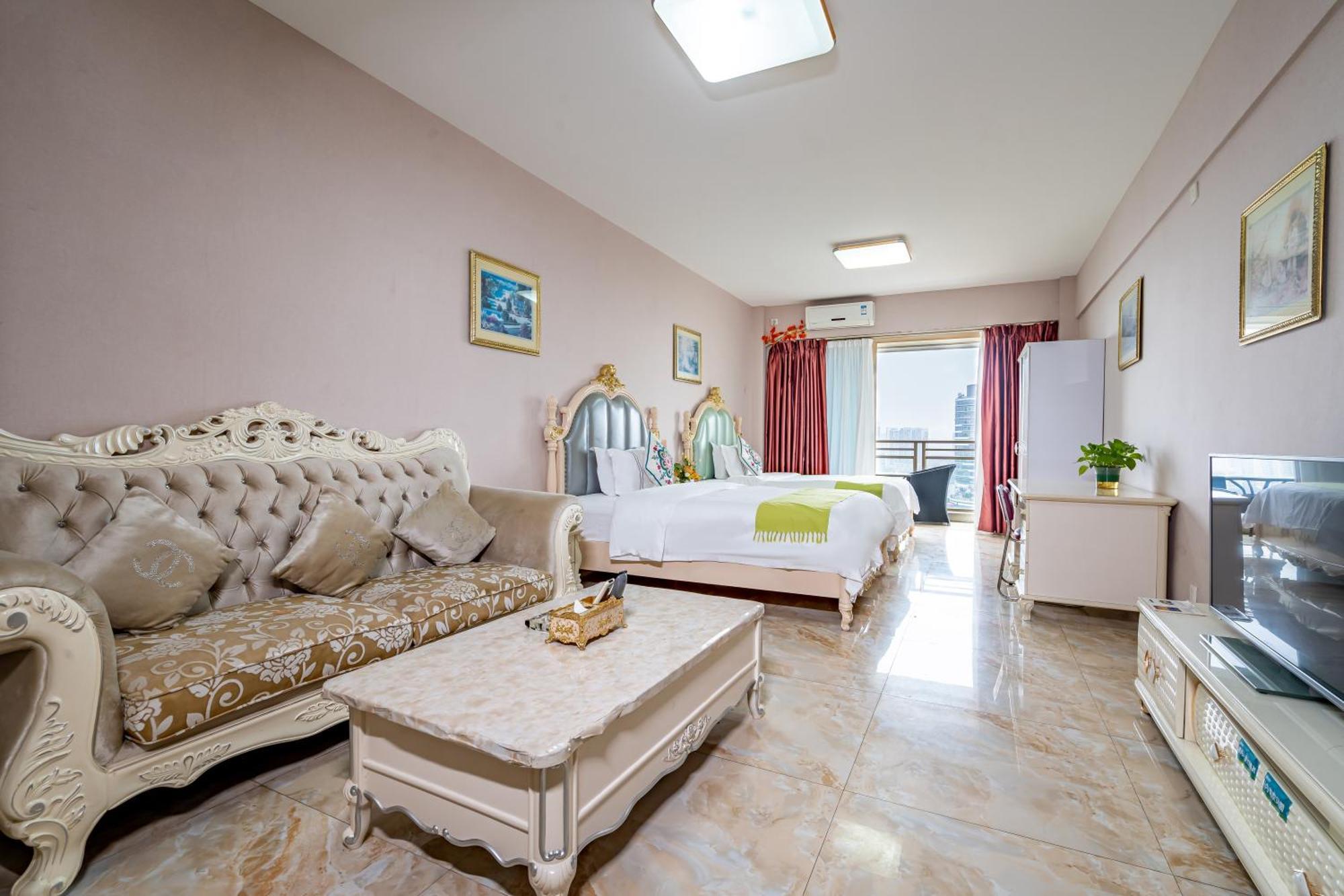 Waifiden Guangzhou Haizhu Square Wanyi Apartment Buitenkant foto