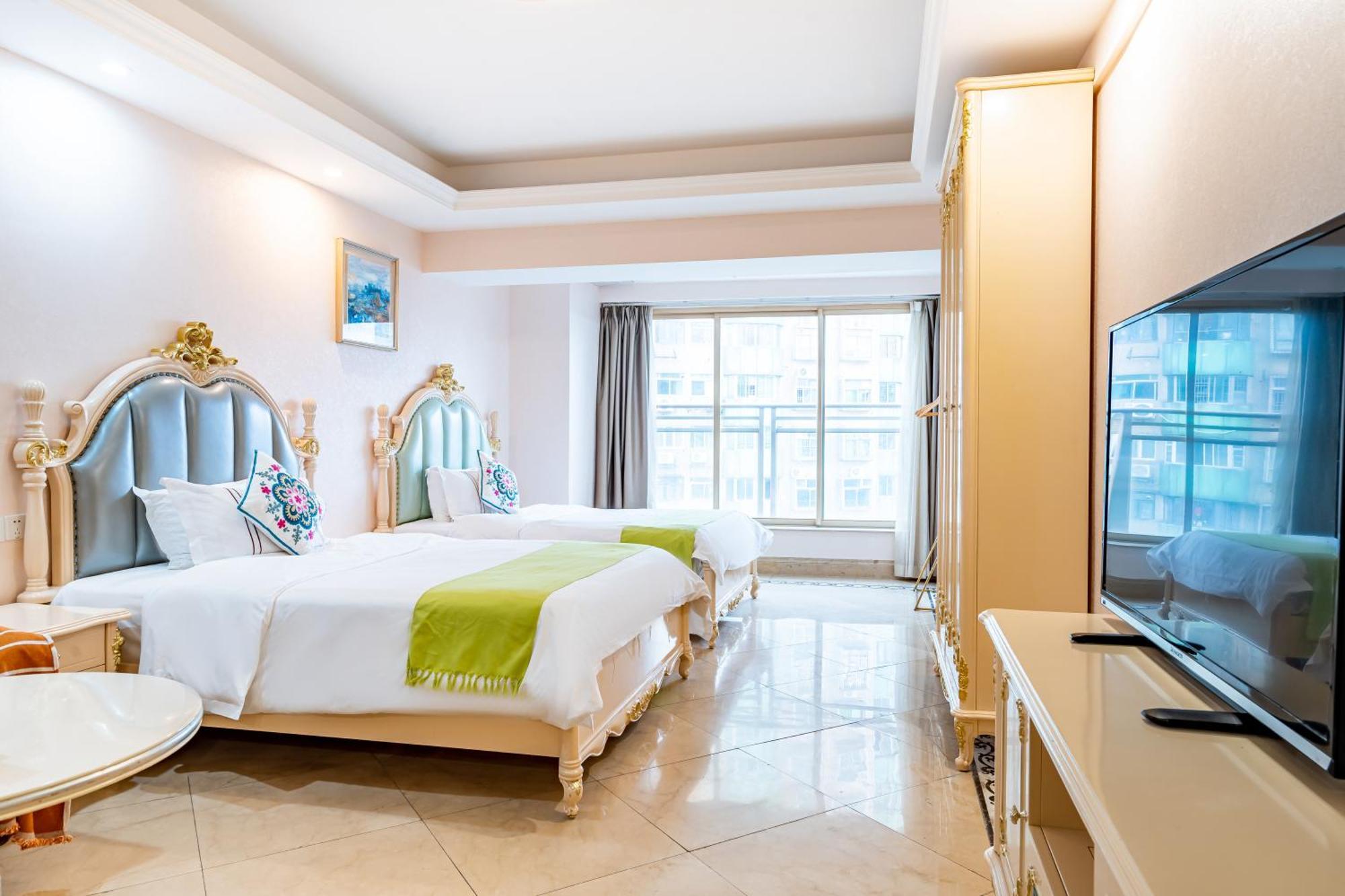 Waifiden Guangzhou Haizhu Square Wanyi Apartment Buitenkant foto