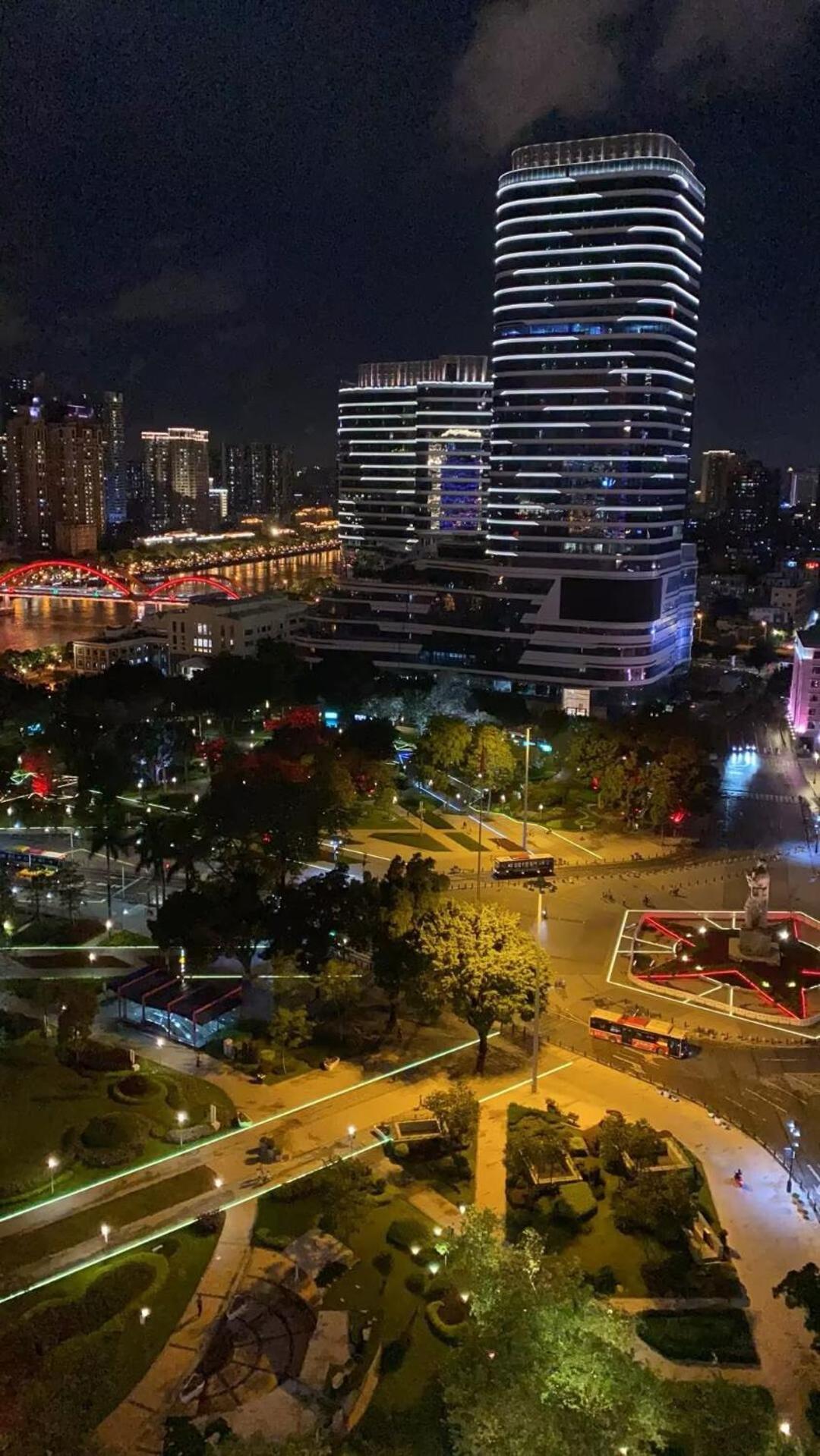 Waifiden Guangzhou Haizhu Square Wanyi Apartment Buitenkant foto