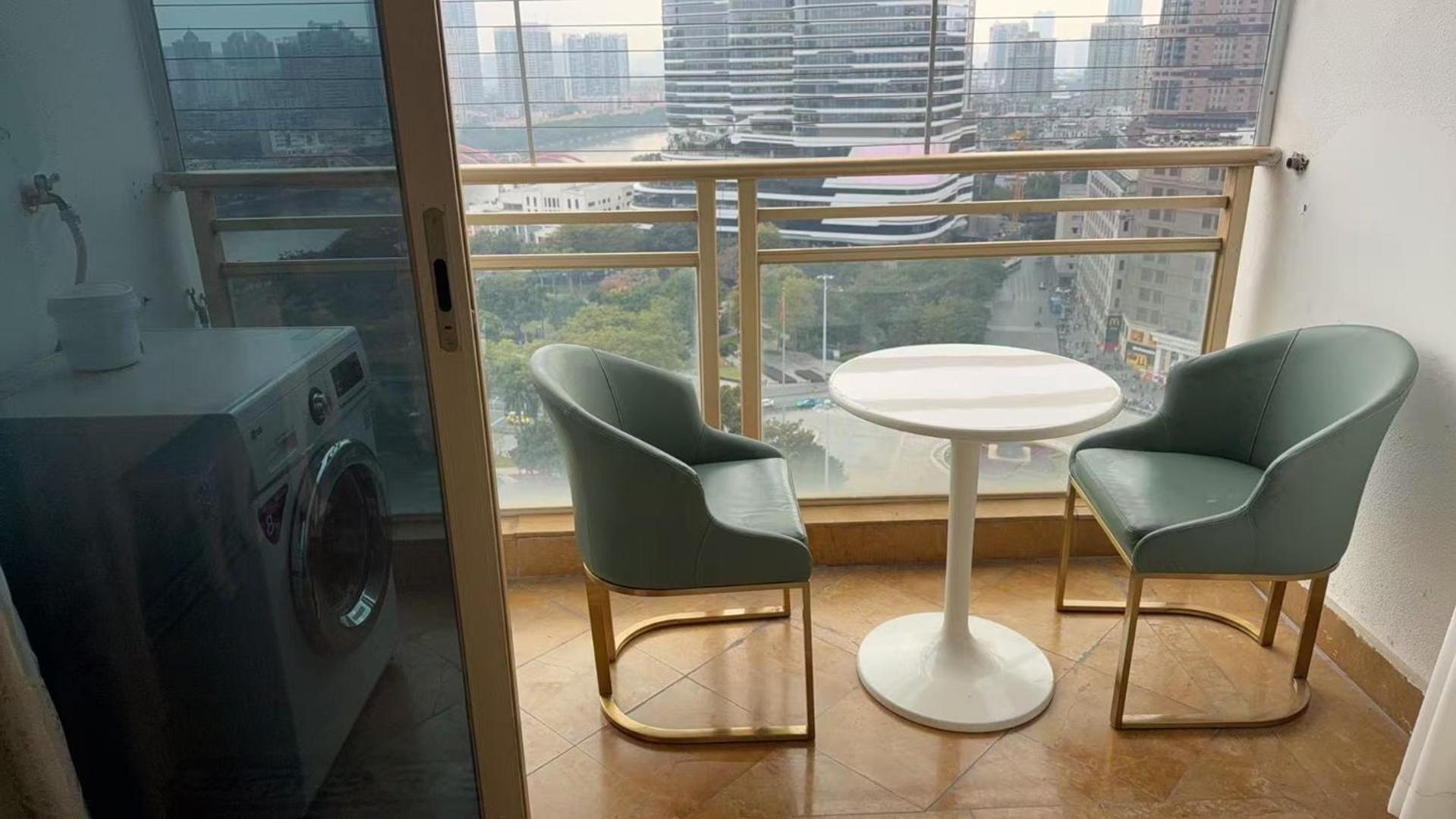 Waifiden Guangzhou Haizhu Square Wanyi Apartment Buitenkant foto