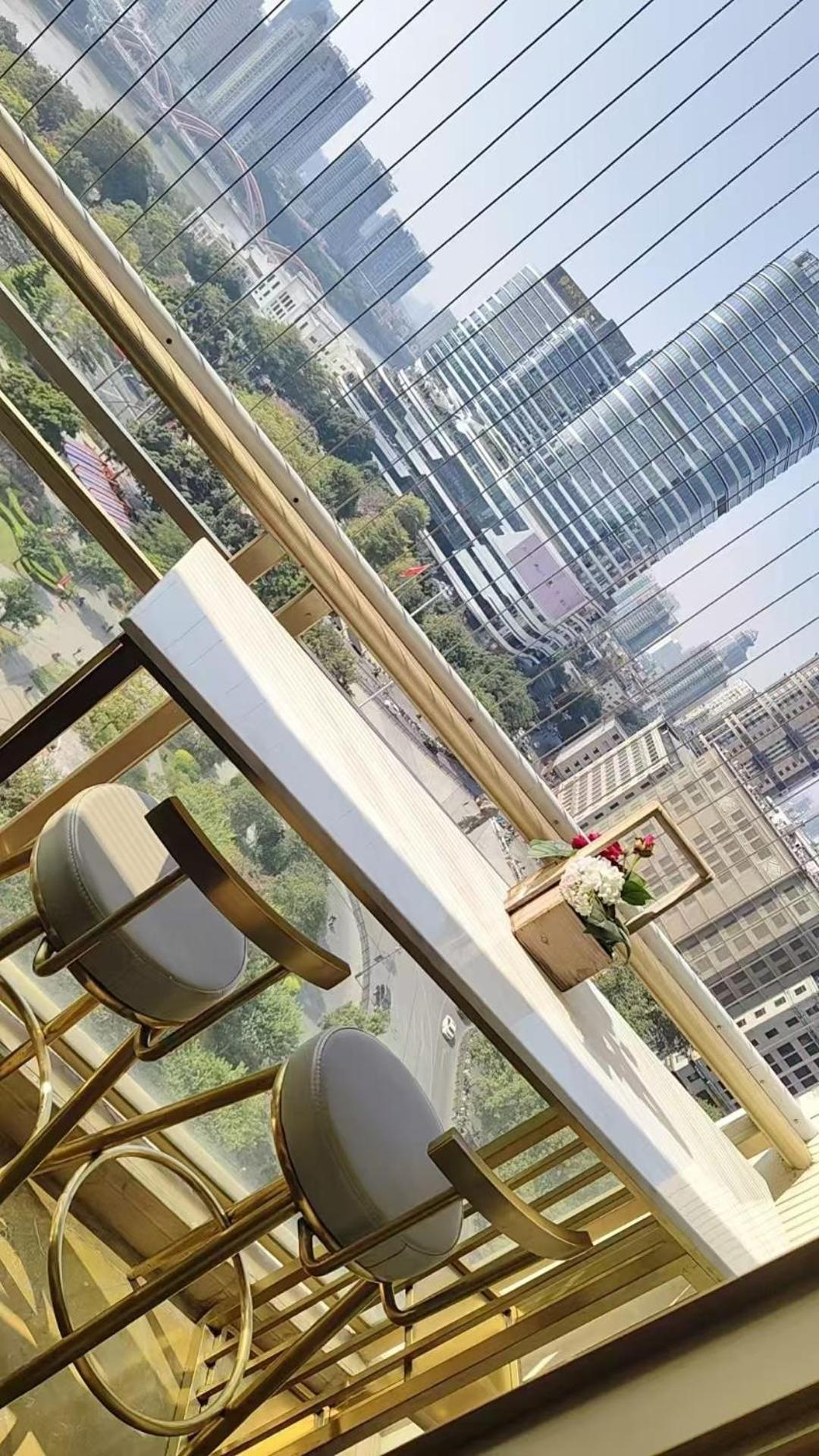 Waifiden Guangzhou Haizhu Square Wanyi Apartment Buitenkant foto